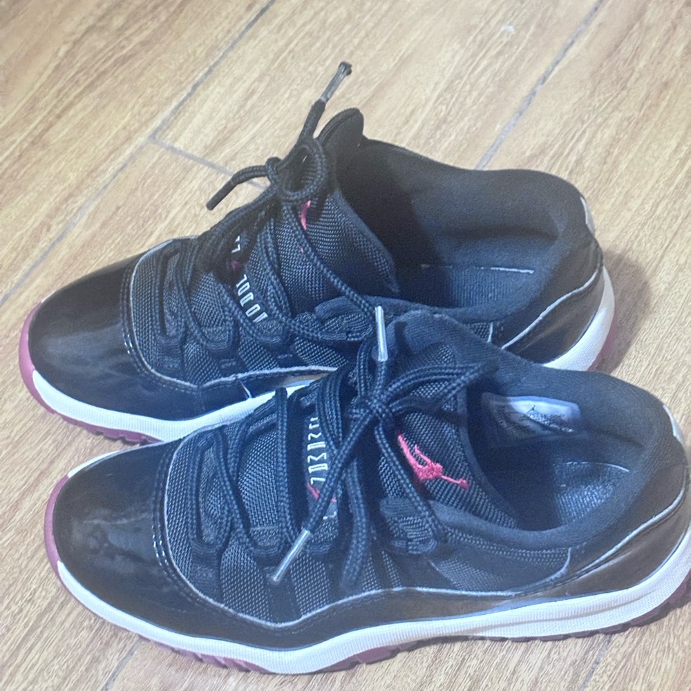 Jordan Kids Sneakers Black and Red